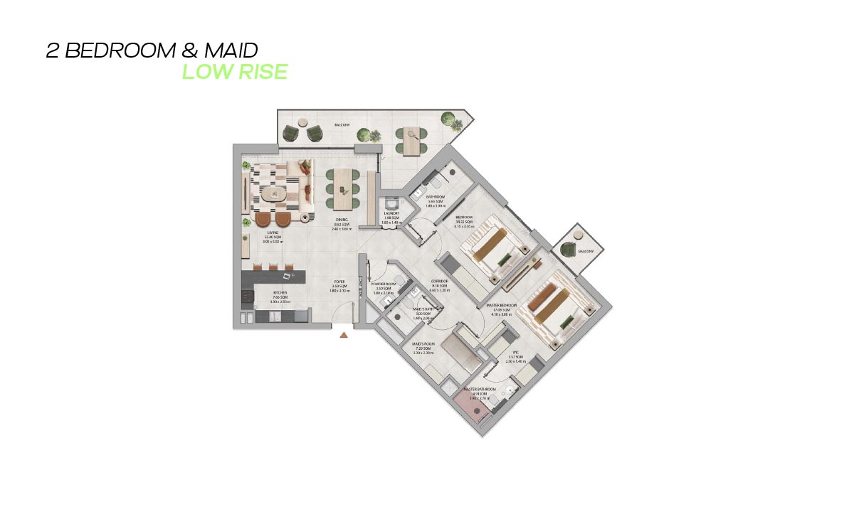 2 Bedroom